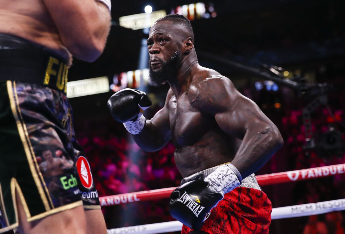 Deontay Wilder Se Jacta De Golpear M S Fuerte Que La Leyenda Del Boxeo